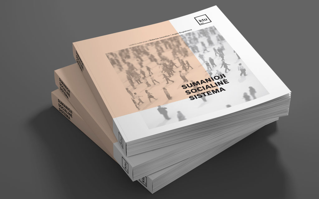 Books bound at KTU printing house Sewn and glued books from the KTU printing house stacked on top of each other